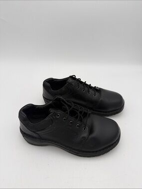 Red wings women Black Lace-Up Work Shoes 7 steel toe heavy duty outdoor